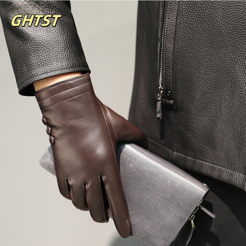 Leather Driving Glove - Winter Driving Motorcycle Gloves Driving Spring