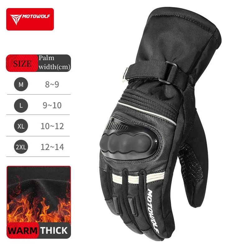 Motowolf Winter Motorcycle Glo – Ski Glove Waterproof recenzja i cena