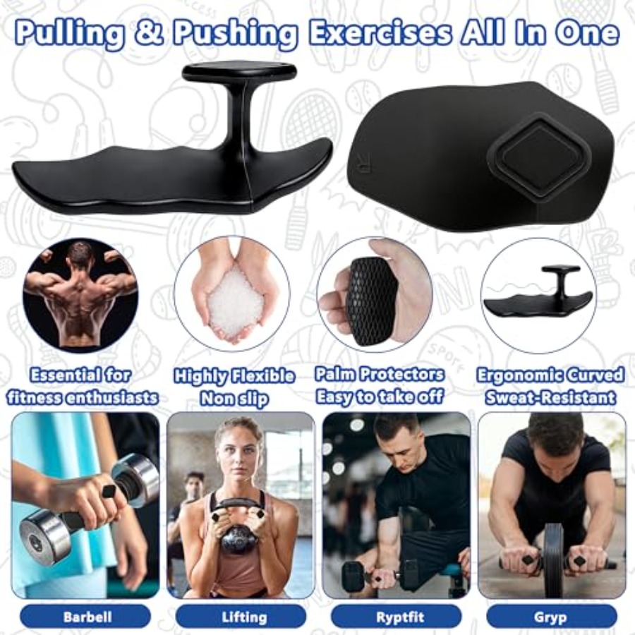 Large Silicone Workout Grips K – Workout Glove Gym recenzja i cena