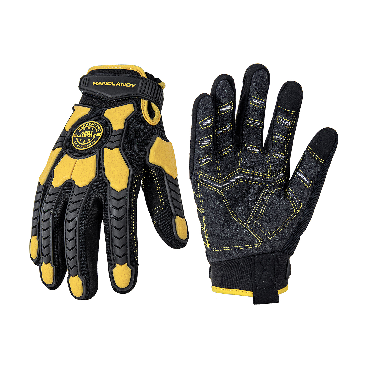 Heavy Duty Work Gloves, Cut 6  – Work Glove Impact recenzja i cena