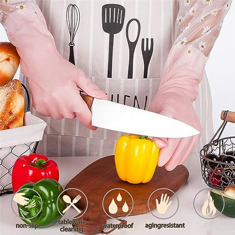 Dishwashing Cleaning Gloves 3  – Rubber Glove Cleaning recenzja i cena
