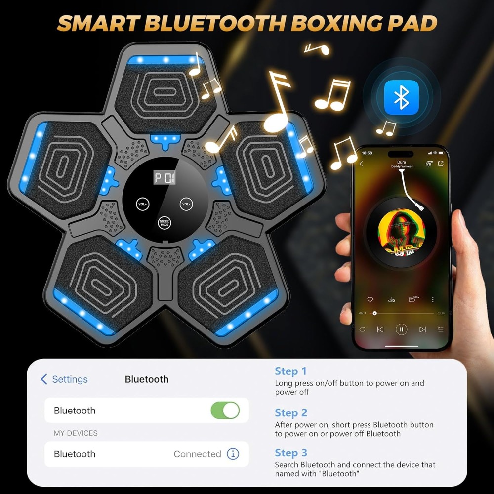 Music Boxing Machine for Adult – Workout Glove Gym recenzja i cena