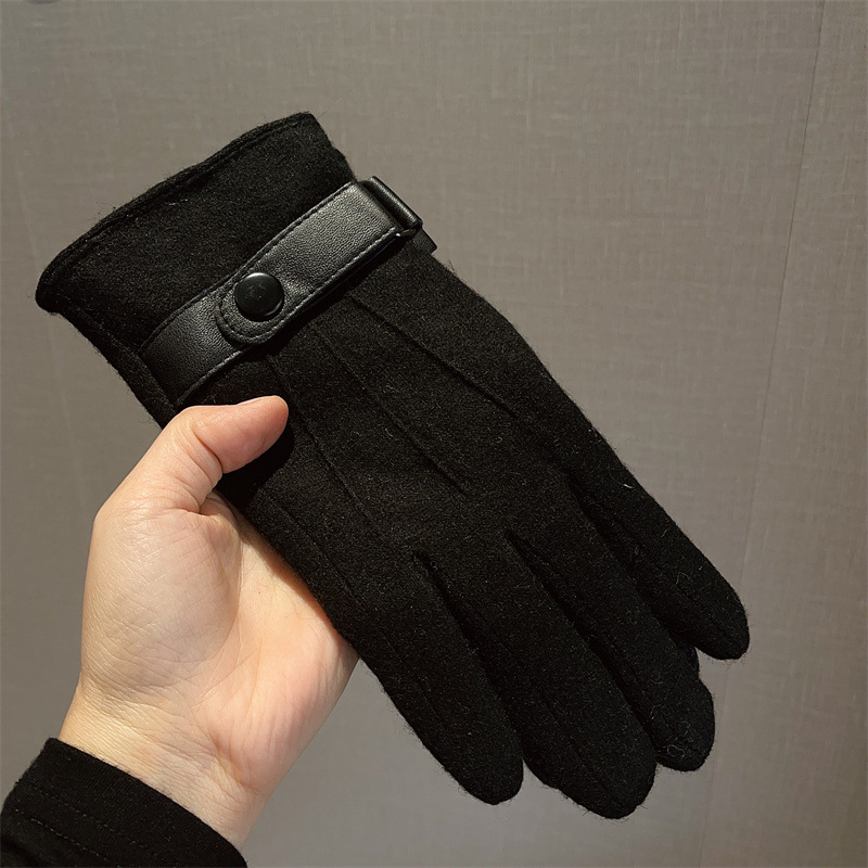 Gloves Men Wool Fleece Lined T – Wool Glove Lined recenzja i cena