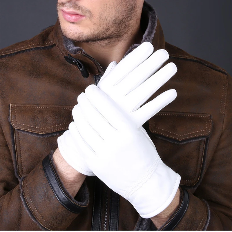 2025 Winter Genuine Leather Wh – Leather Driving Glove recenzja i cena
