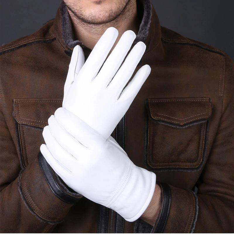 2025 Winter Genuine Leather Wh – Leather Driving Glove recenzja i cena