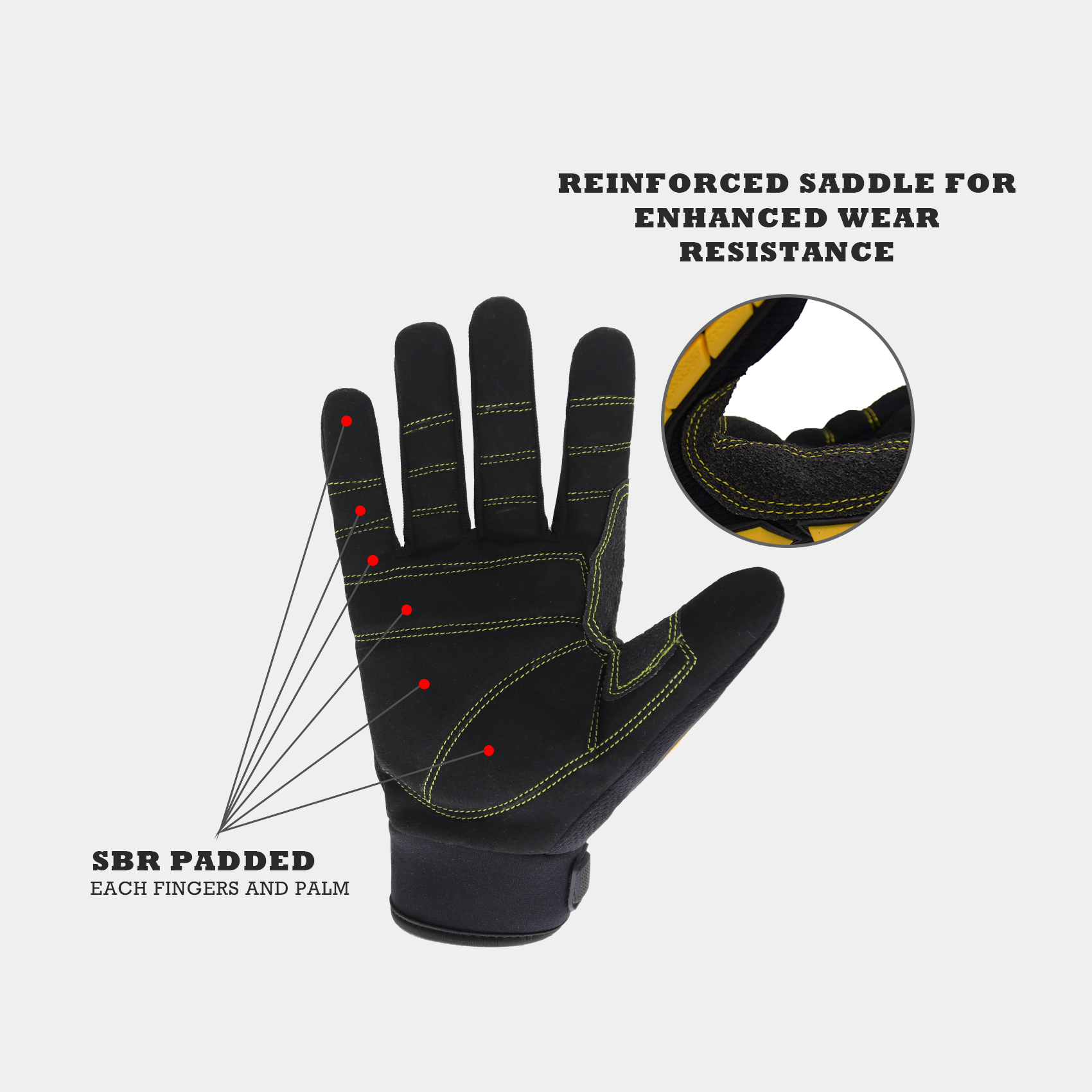 HANDLANDY Anti-Vibration Glove – Work Glove Impact recenzja i cena