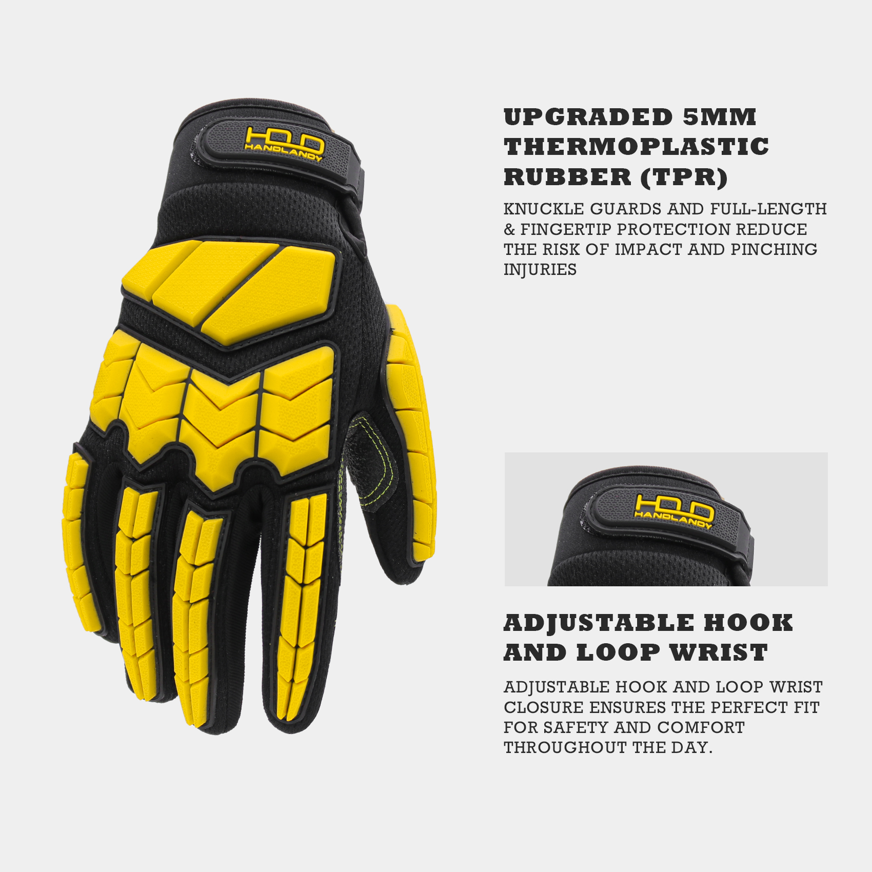 HANDLANDY Anti-Vibration Glove – Work Glove Impact recenzja i cena