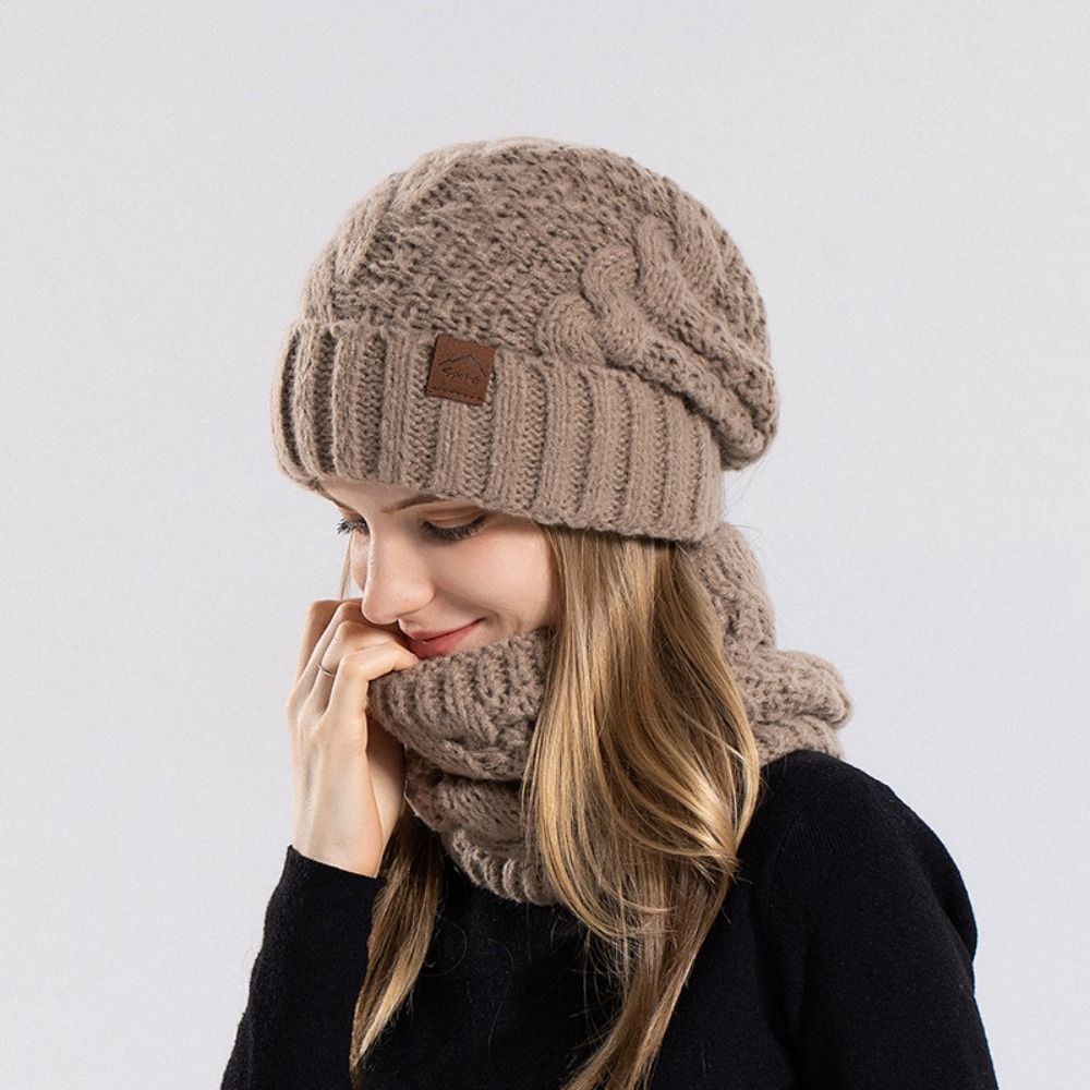 Soft Winter Beanie Hat Scarf S – Wool Glove Lined recenzja i cena