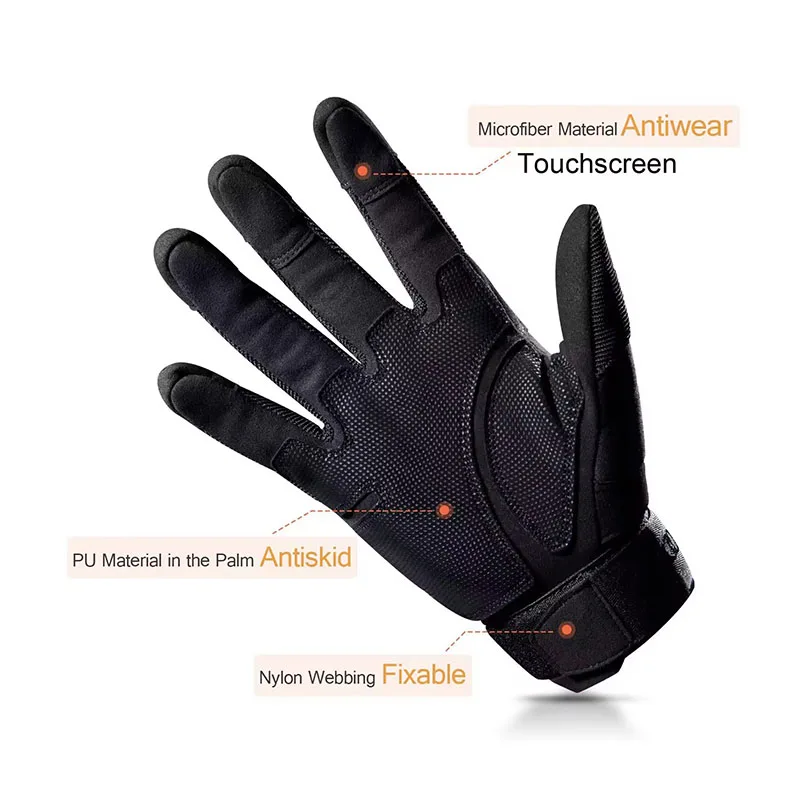 Men's Full Finger Tactical Glo – Motorcycle Glove Knuckle recenzja i cena