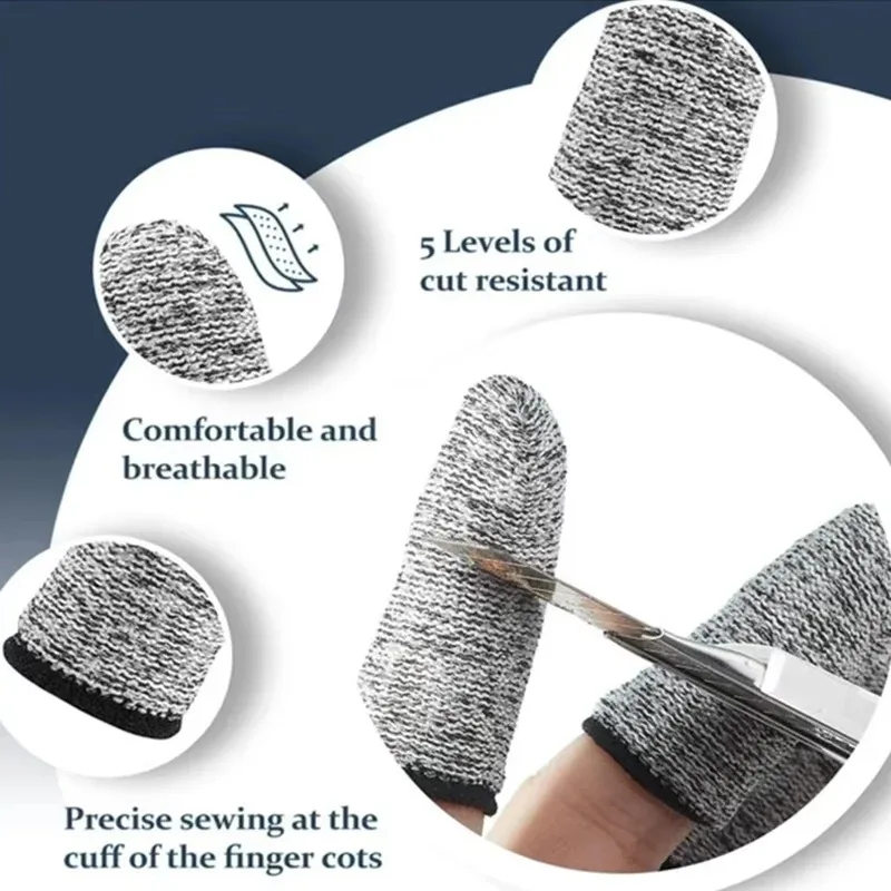 50PCS  Anti-Cut Finger Cots Pr – Cut Resistant Glove recenzja i cena