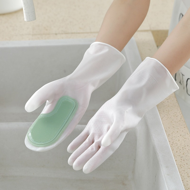 2Pcs Durable Lead-Free Latex D – Rubber Glove Cleaning recenzja i cena