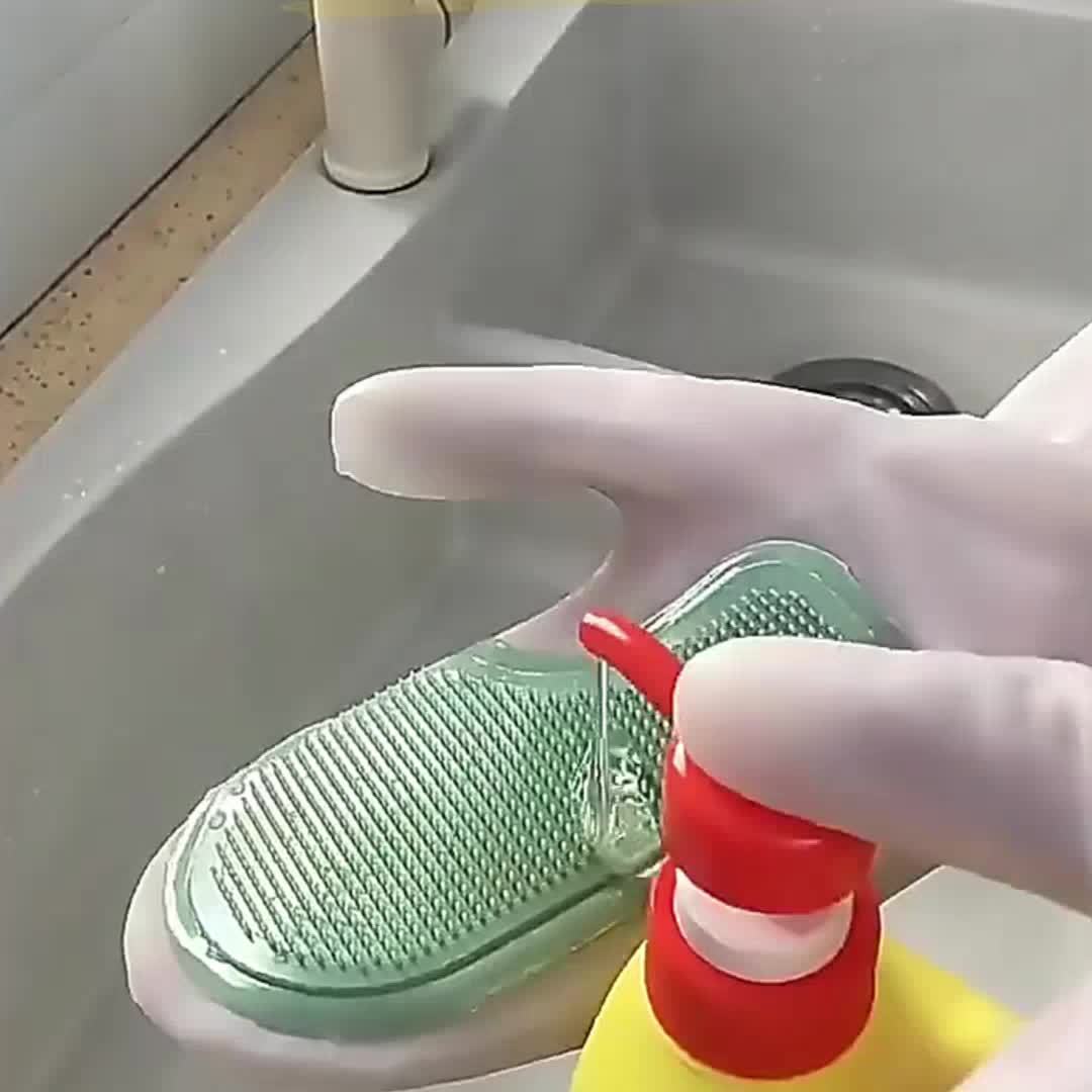 2Pcs Durable Lead-Free Latex D – Rubber Glove Cleaning recenzja i cena