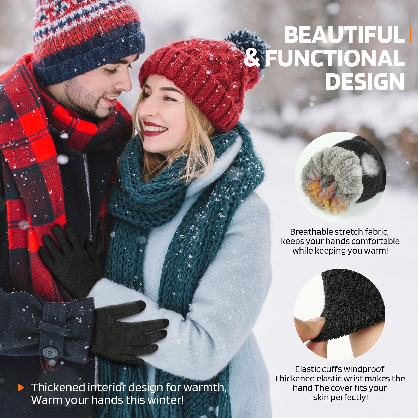 1-5Pairs Winter Outdoor Sports – Magic Touch Glove recenzja i cena
