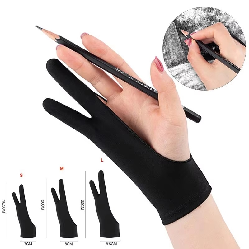 S/M/L Two-Finger Drawing Glove – Touchscreen Glove Capacitive recenzja i cena