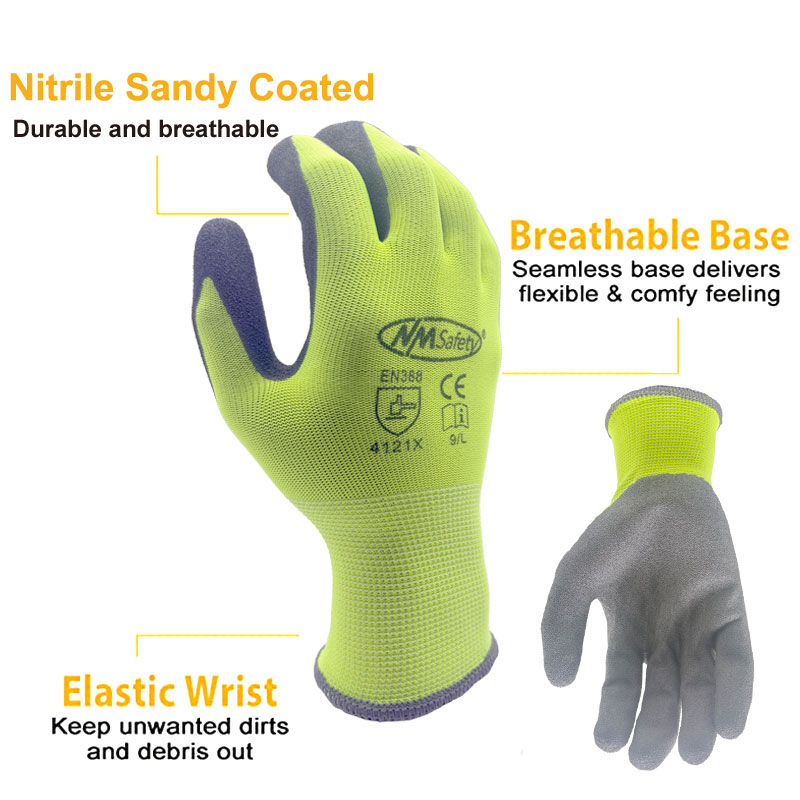 24Pieces/12 Pairs Garden Worki – Nitrile Mechanic Glove recenzja i cena