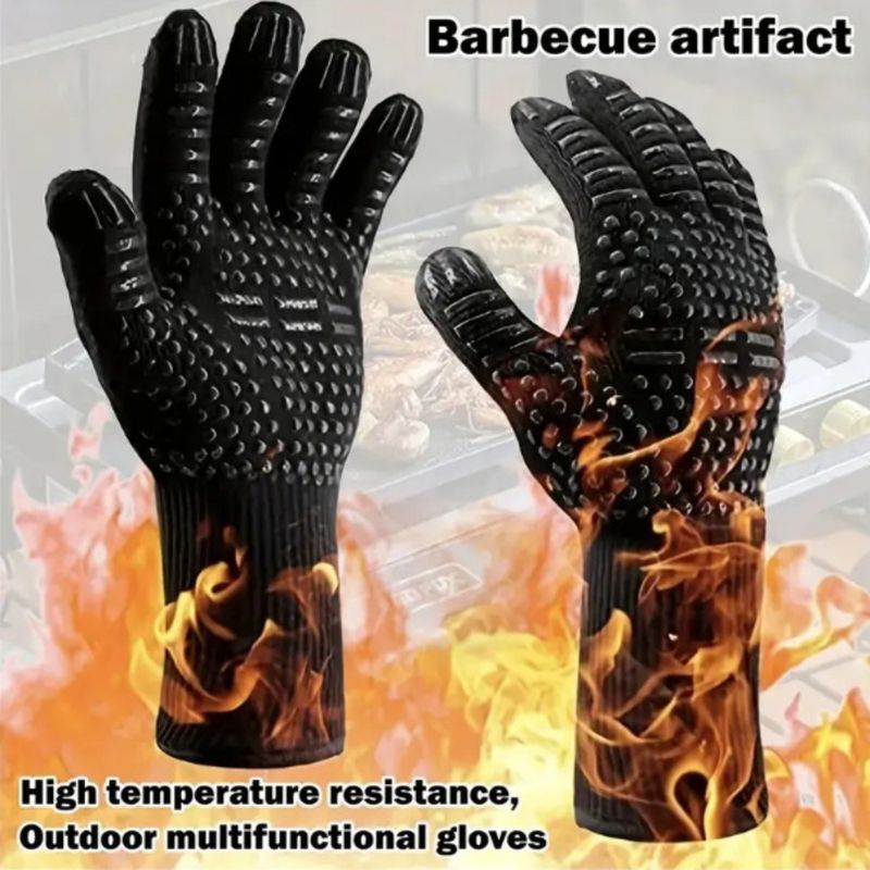 Heat Resistant BBQ Gloves Set  – Heat Resistant Glove recenzja i cena