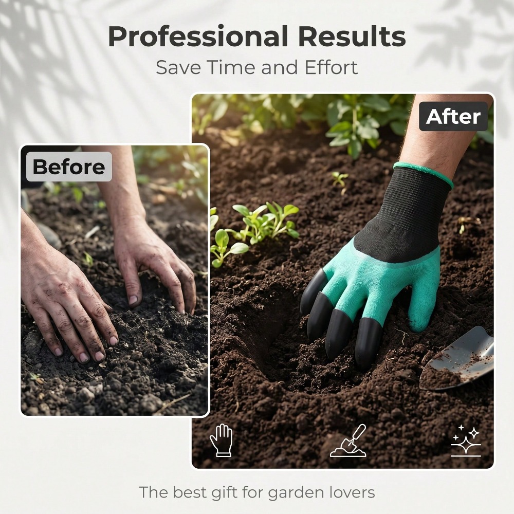 1pair Garden Genie Gloves With – Gardening Glove Waterproof recenzja i cena