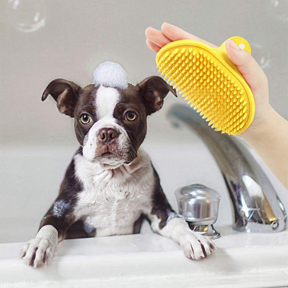 Pet Cleaning Brush Dog Cats Ba – Rubber Glove Cleaning recenzja i cena