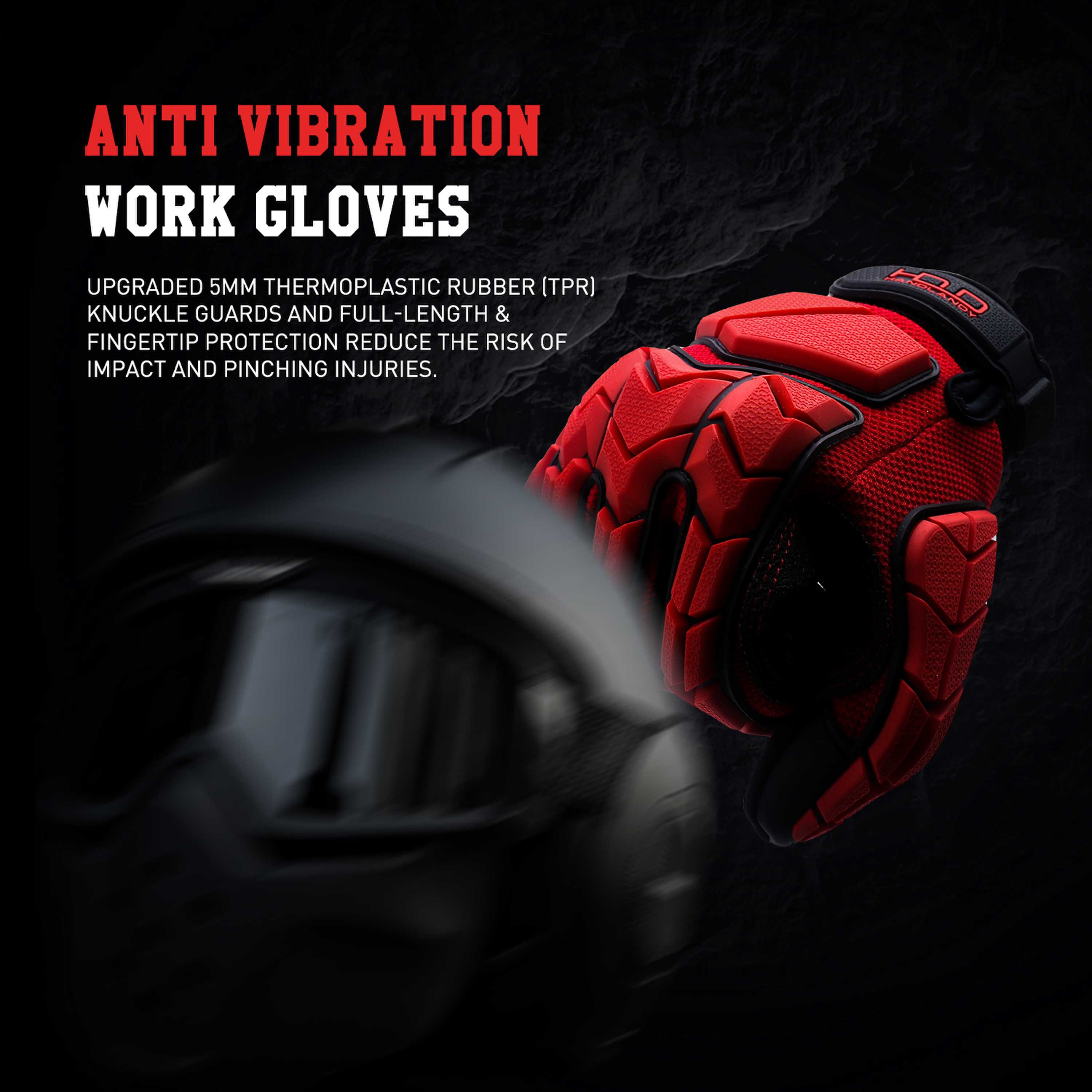 HANDLANDY Anti Vibration Work  – Work Glove Impact recenzja i cena