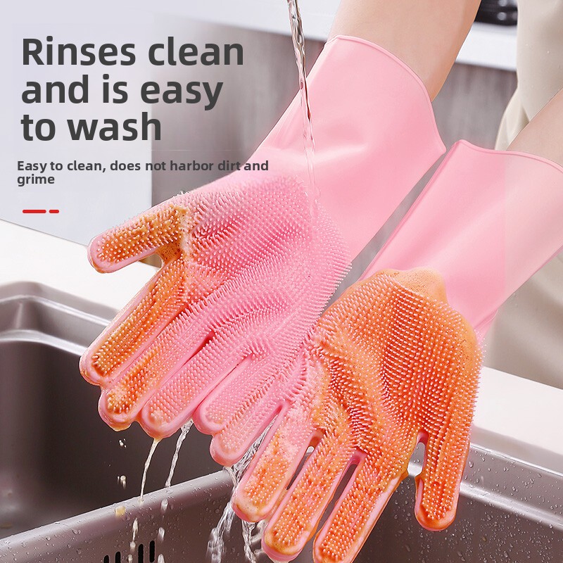 Silicone dishwashing gloves, m – Dish Glove Rubber recenzja i cena