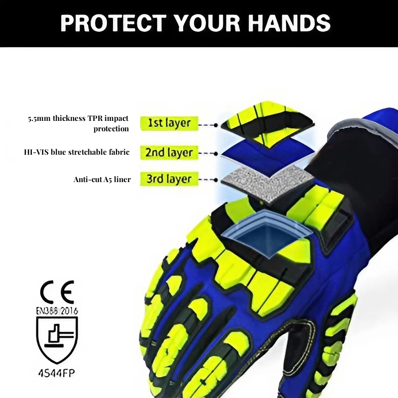 XYEHS ANSI CUT A5 Rescue Extri – Work Glove Impact recenzja i cena