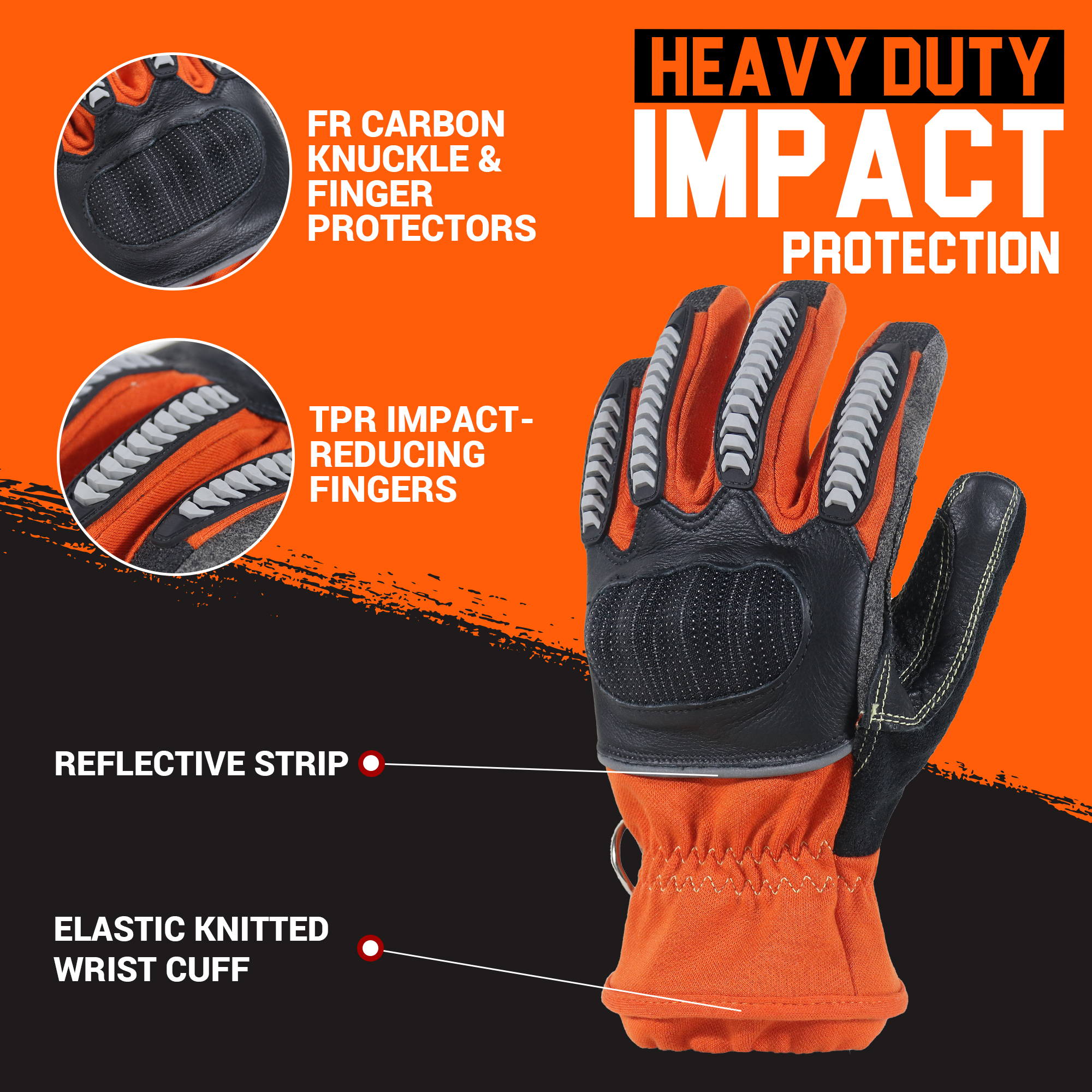 HANDLANDY fireproofing synthet – Work Glove Impact recenzja i cena