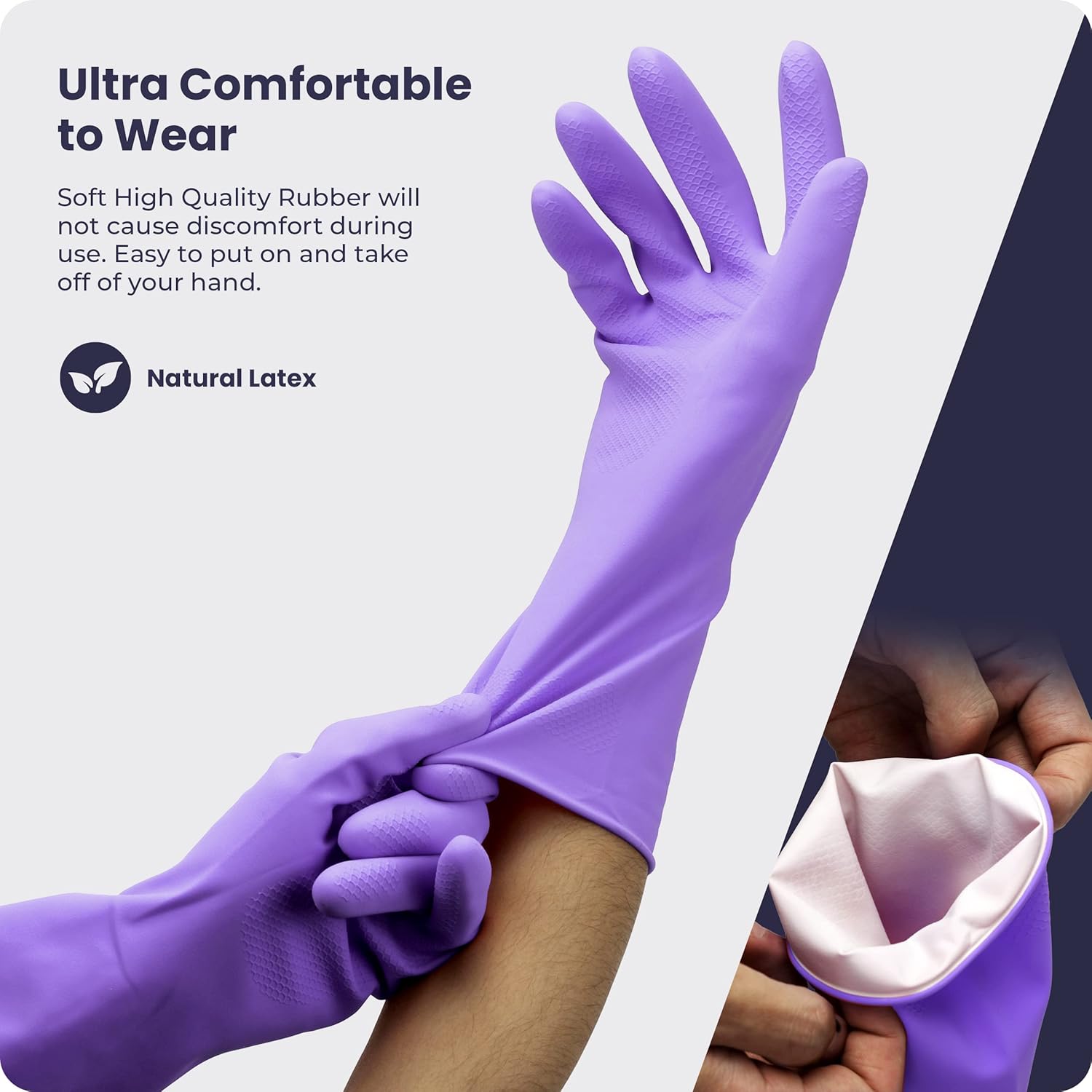 3/6/12/60 Pairs Dishwashing Gl – Rubber Glove Cleaning recenzja i cena