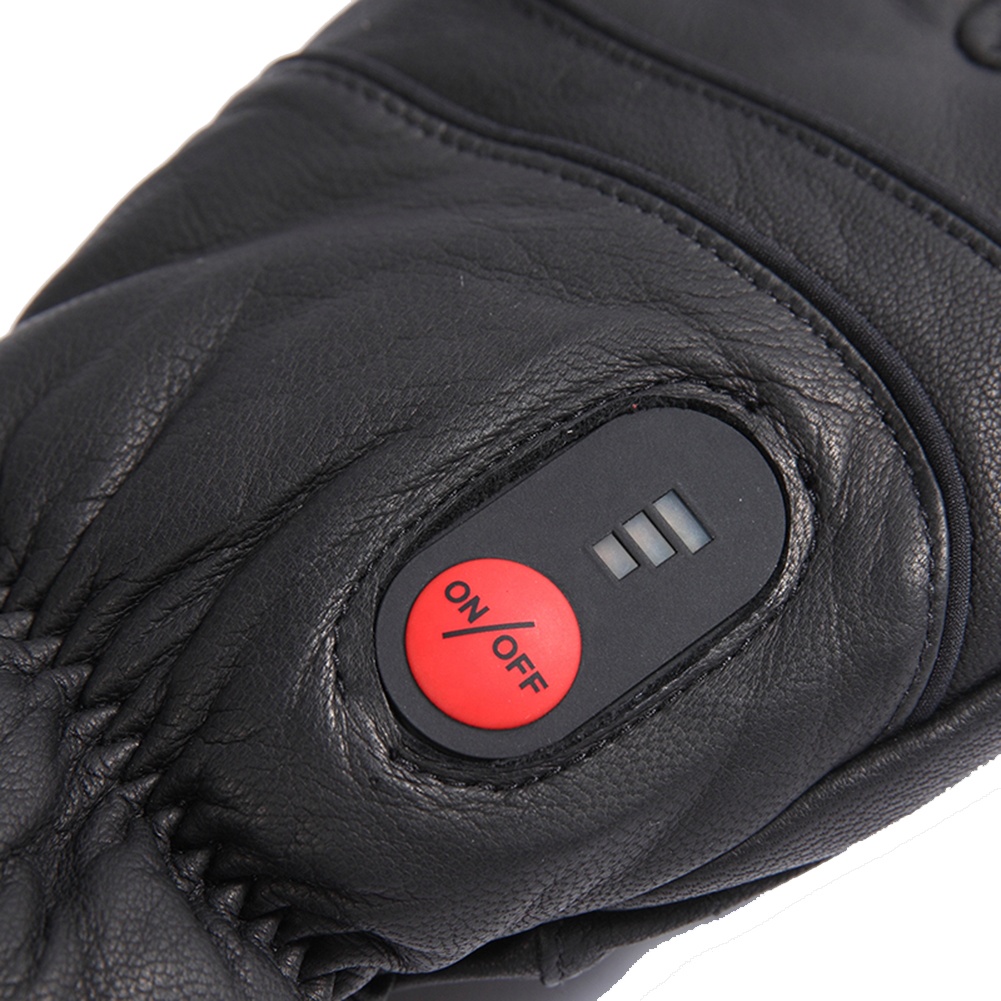 Heated Leather Gloves Men Wome – Ski Glove Waterproof recenzja i cena