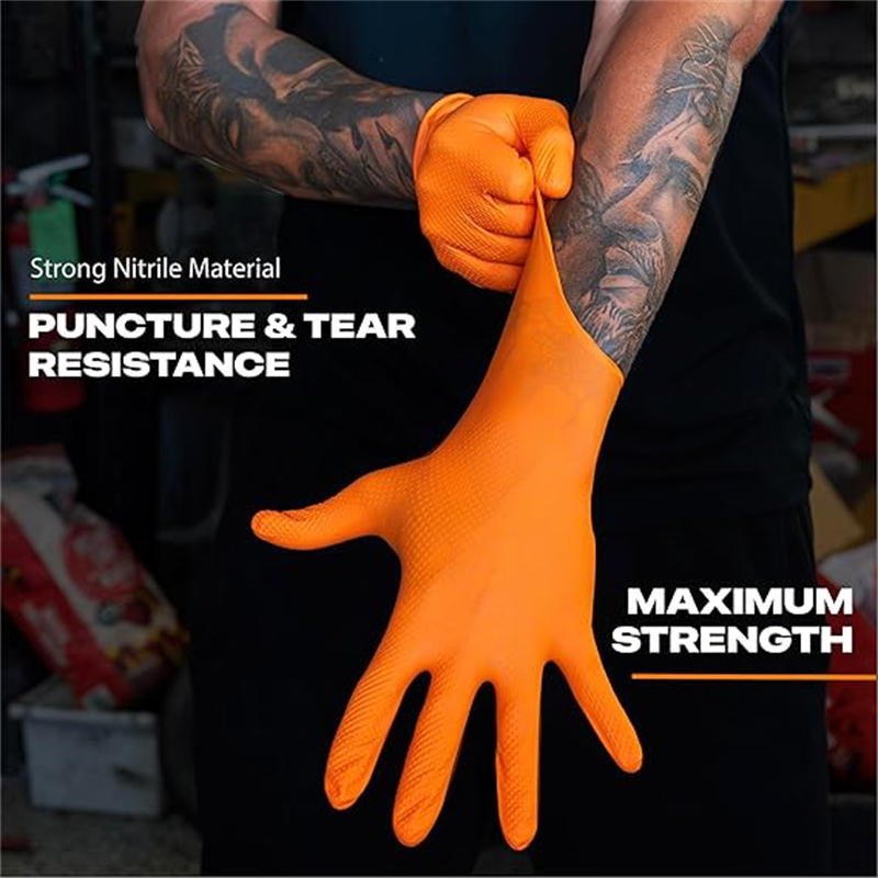 8mil Heavy Duty Industrial Ora – Nitrile Mechanic Glove recenzja i cena