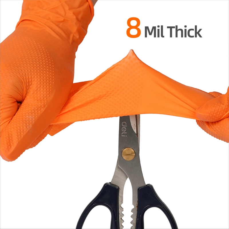 8mil Heavy Duty Industrial Ora – Nitrile Mechanic Glove recenzja i cena