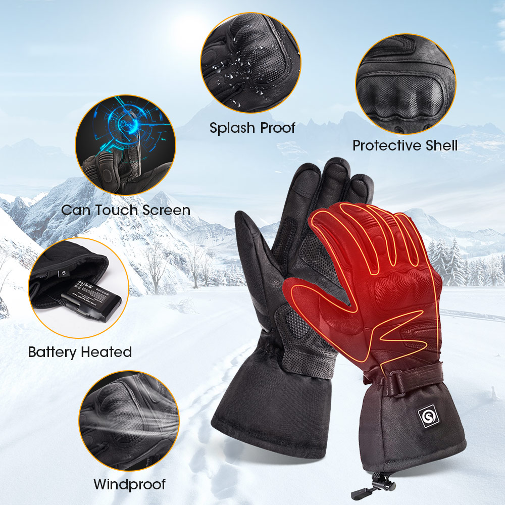 Snow Deer Winter Electric Heat – Ski Glove Waterproof recenzja i cena