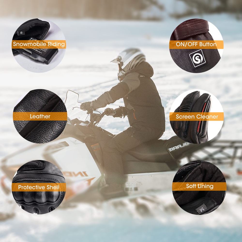Snow Deer Winter Electric Heat – Ski Glove Waterproof recenzja i cena