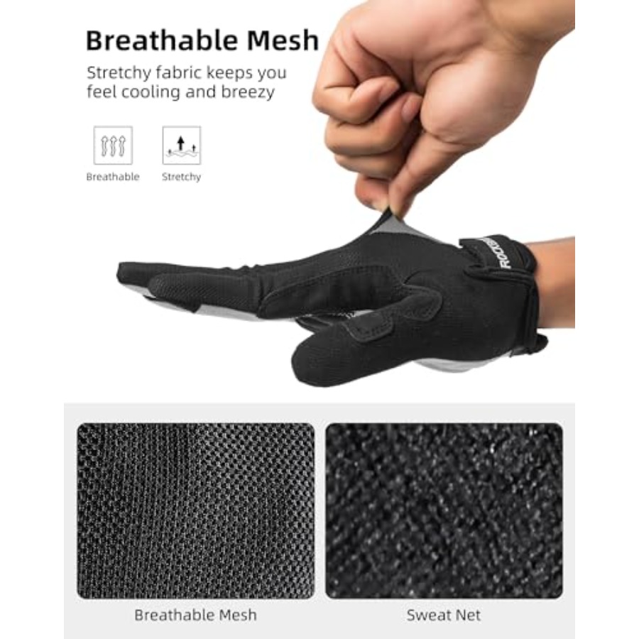Cycling Gloves for Men Women - – Cycling Glove Padded recenzja i cena
