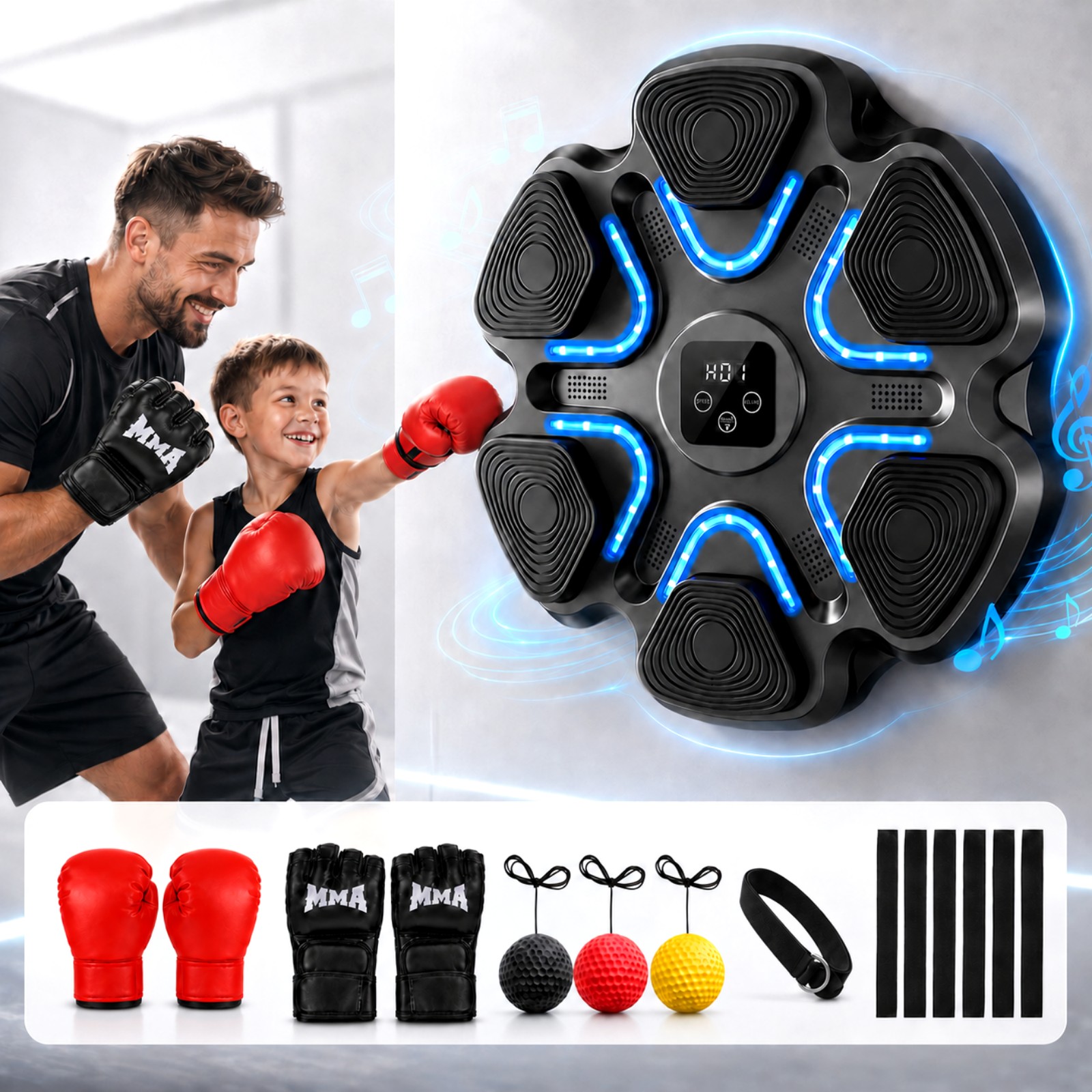 Music Boxing Machine Kids Adul – Workout Glove Gym recenzja i cena