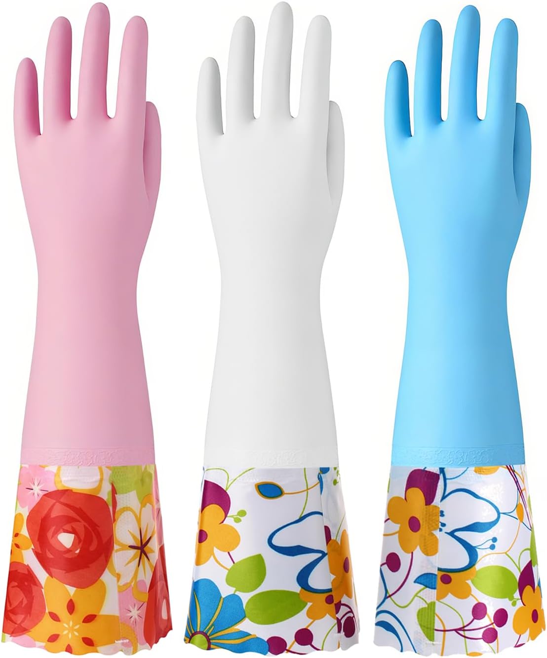 3 Pairs Rubber Cleaning Gloves – Rubber Glove Cleaning recenzja i cena