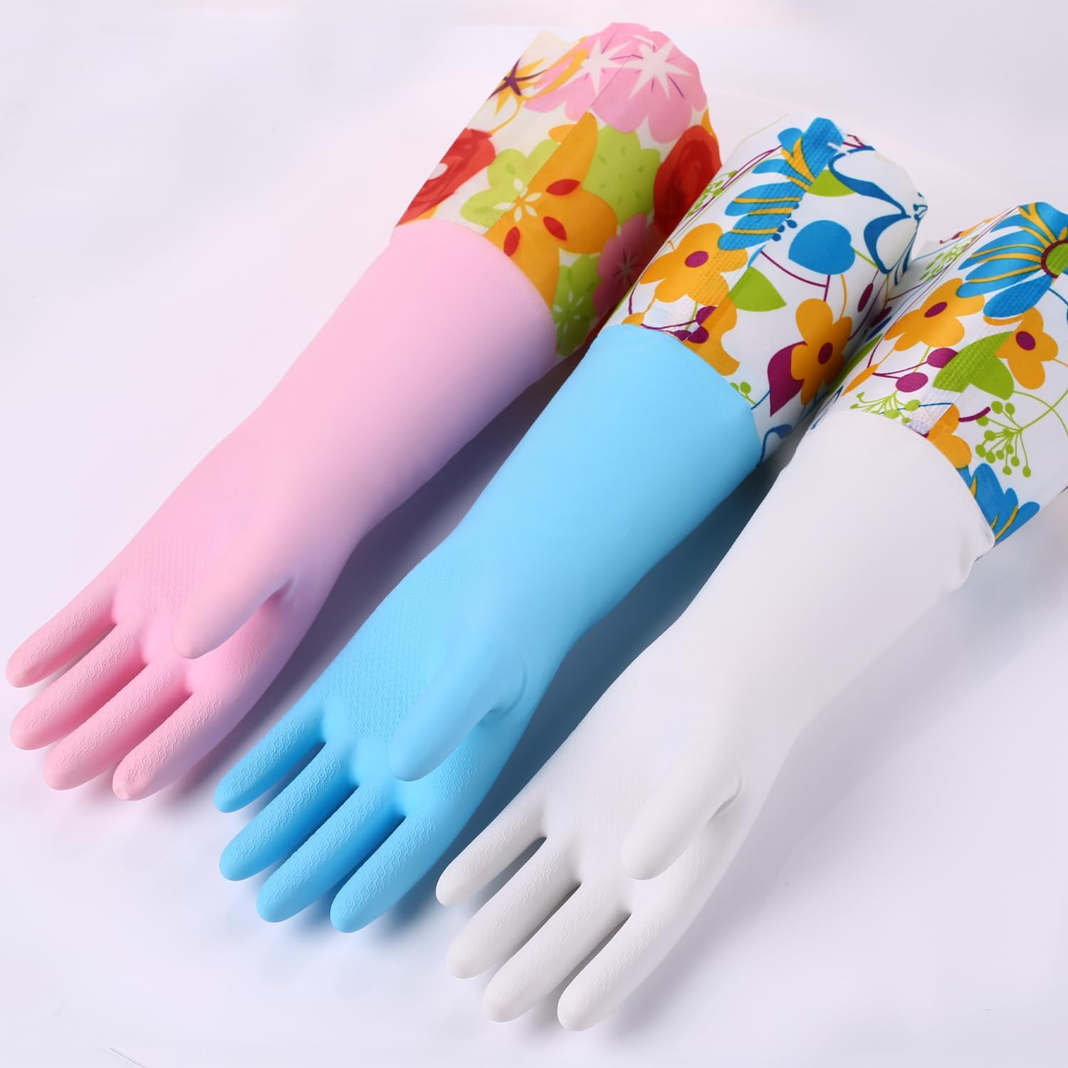 3 Pairs Rubber Cleaning Gloves – Rubber Glove Cleaning recenzja i cena