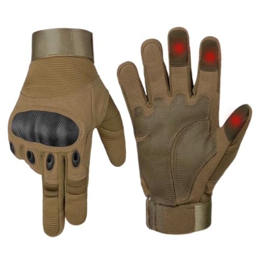 Utility Gloves for Men, Motorc – Cycling Glove Padded recenzja i cena