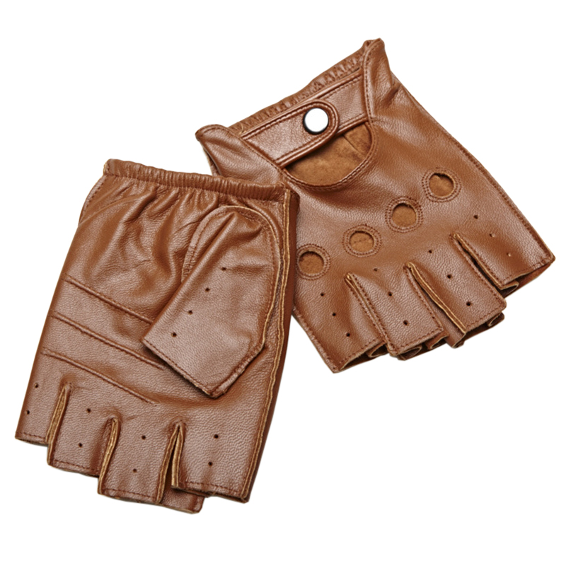 High Quality Man's Half Finger – Leather Driving Glove recenzja i cena