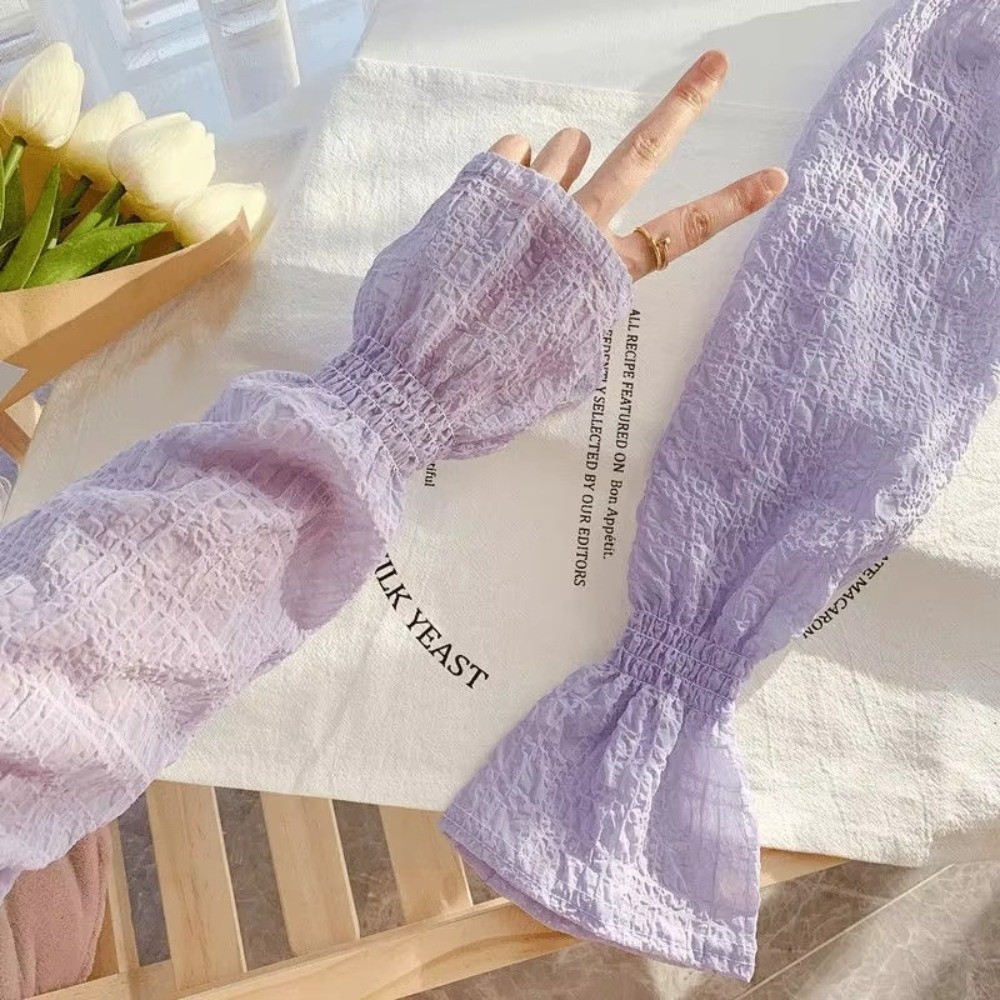 Fashion Lace Mesh Sun Protecti – Fingerless Glove Knit recenzja i cena