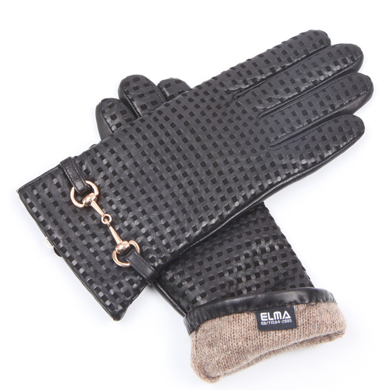 Real Leather Gloves Female The – Wool Glove Lined recenzja i cena