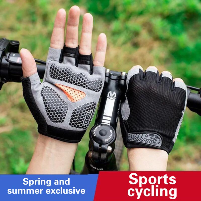 Half Finger Cycling Gloves Men – Cycling Glove Padded recenzja i cena