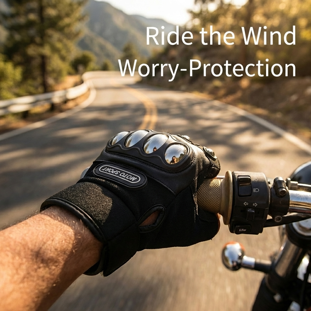 Steel Shell Knuckle Protection – Motorcycle Glove Knuckle recenzja i cena