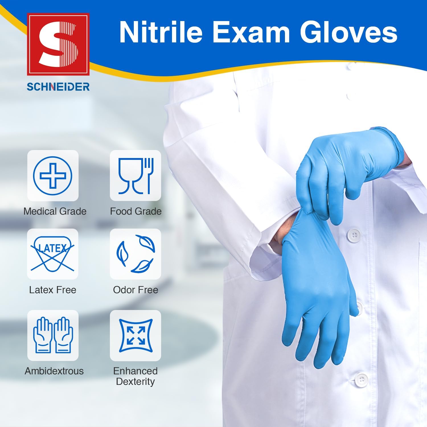 Nitrile Exam Gloves, Medical G – Exam Glove Nitrile recenzja i cena