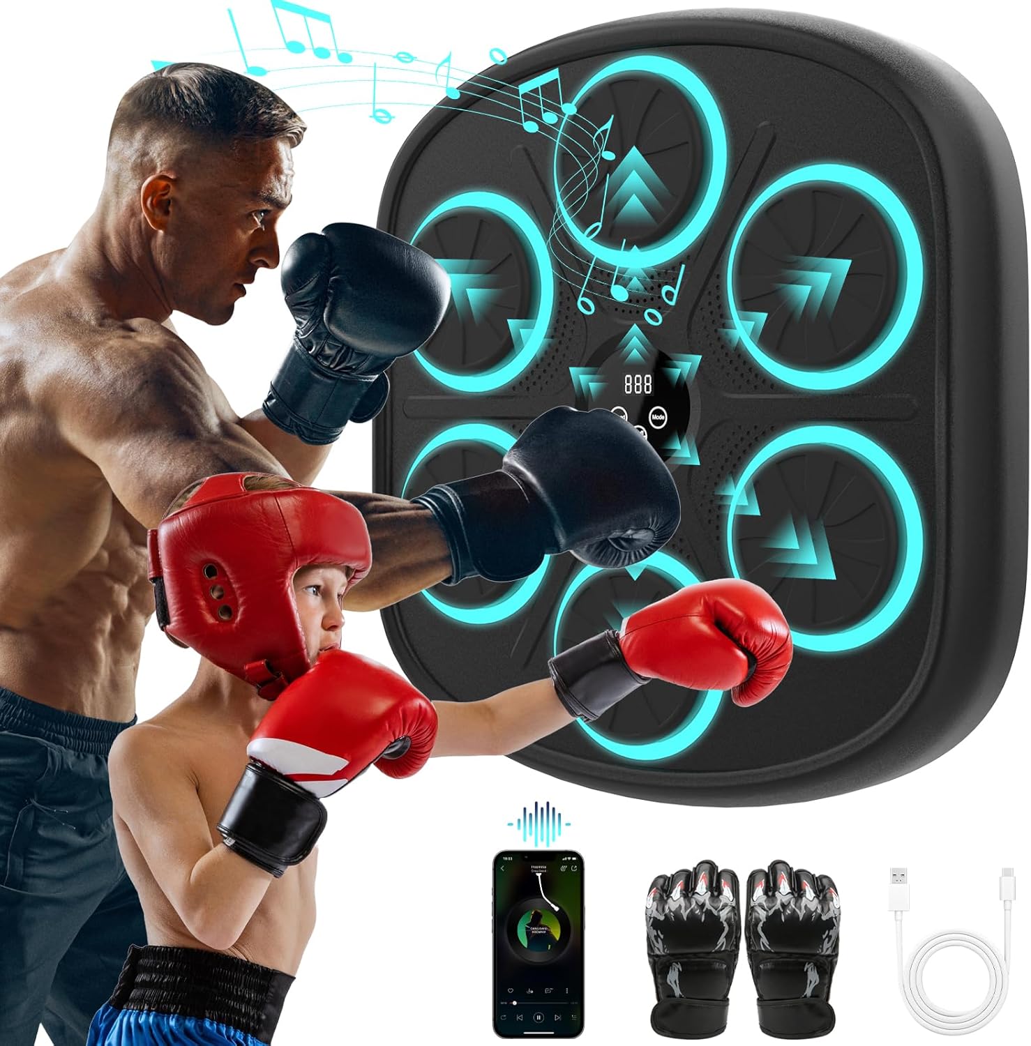 Wall Mounted Music Boxing Mach – Workout Glove Gym recenzja i cena