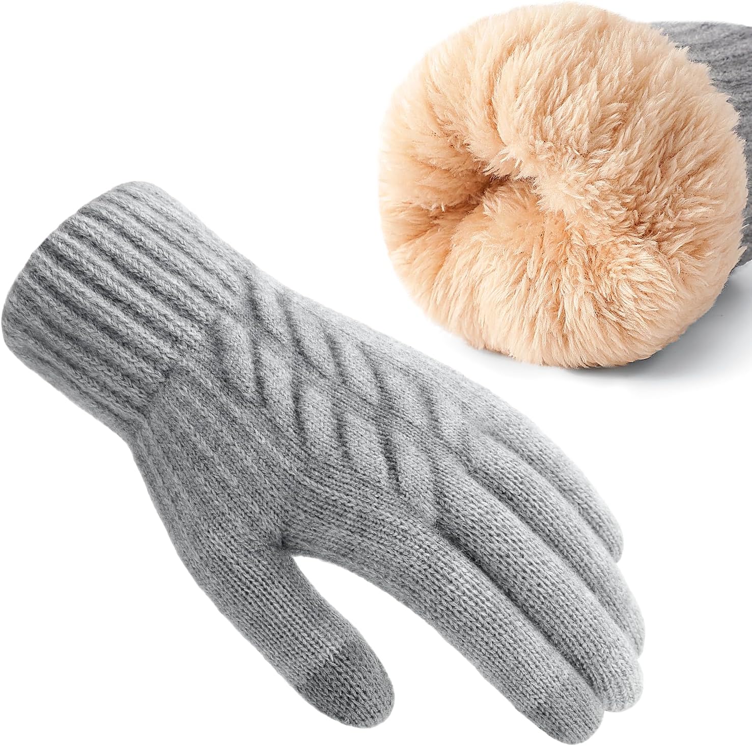 Winter Gloves – Thick Wool Fle – Winter Glove Insulated recenzja i cena