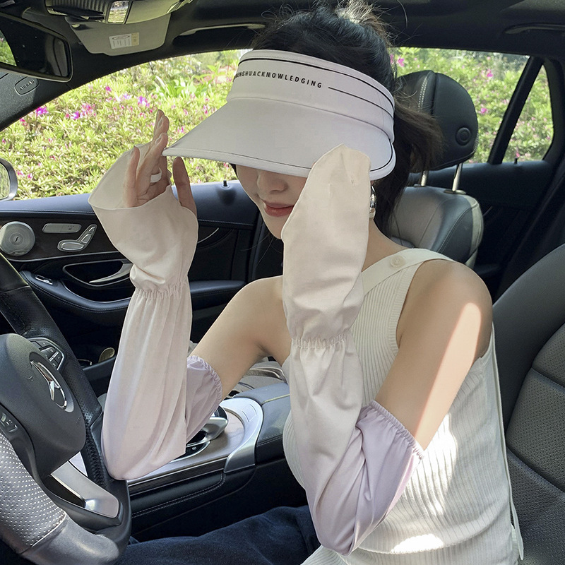 Driving Fingerless Sun Sleeves – Fingerless Glove Knit recenzja i cena