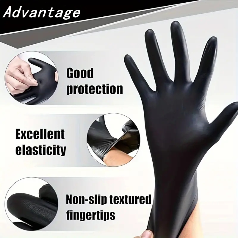 20PCS Black Disposable Nitrile – Latex Disposable Glove recenzja i cena