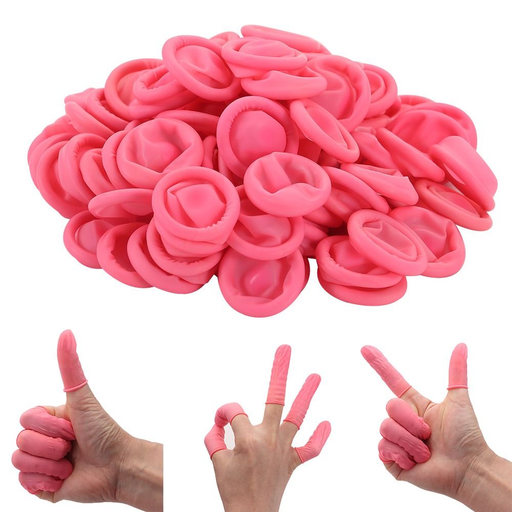 100PCS Disposable Finger Cover – Latex Disposable Glove recenzja i cena