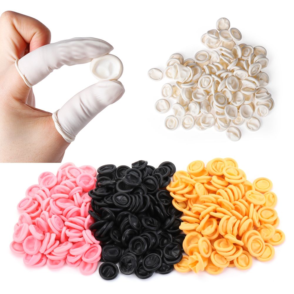 100PCS Disposable Finger Cover – Latex Disposable Glove recenzja i cena