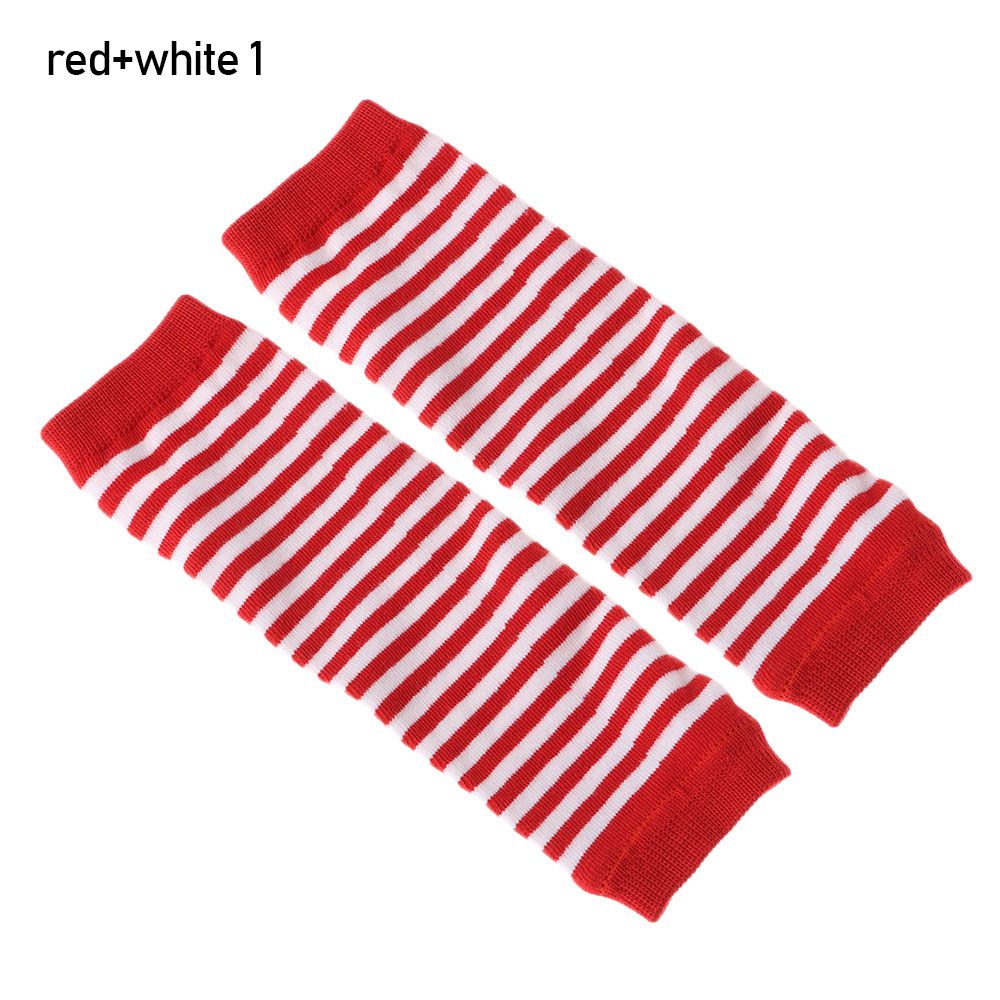 Striped Knitted Handschoenen L – Fingerless Glove Knit recenzja i cena